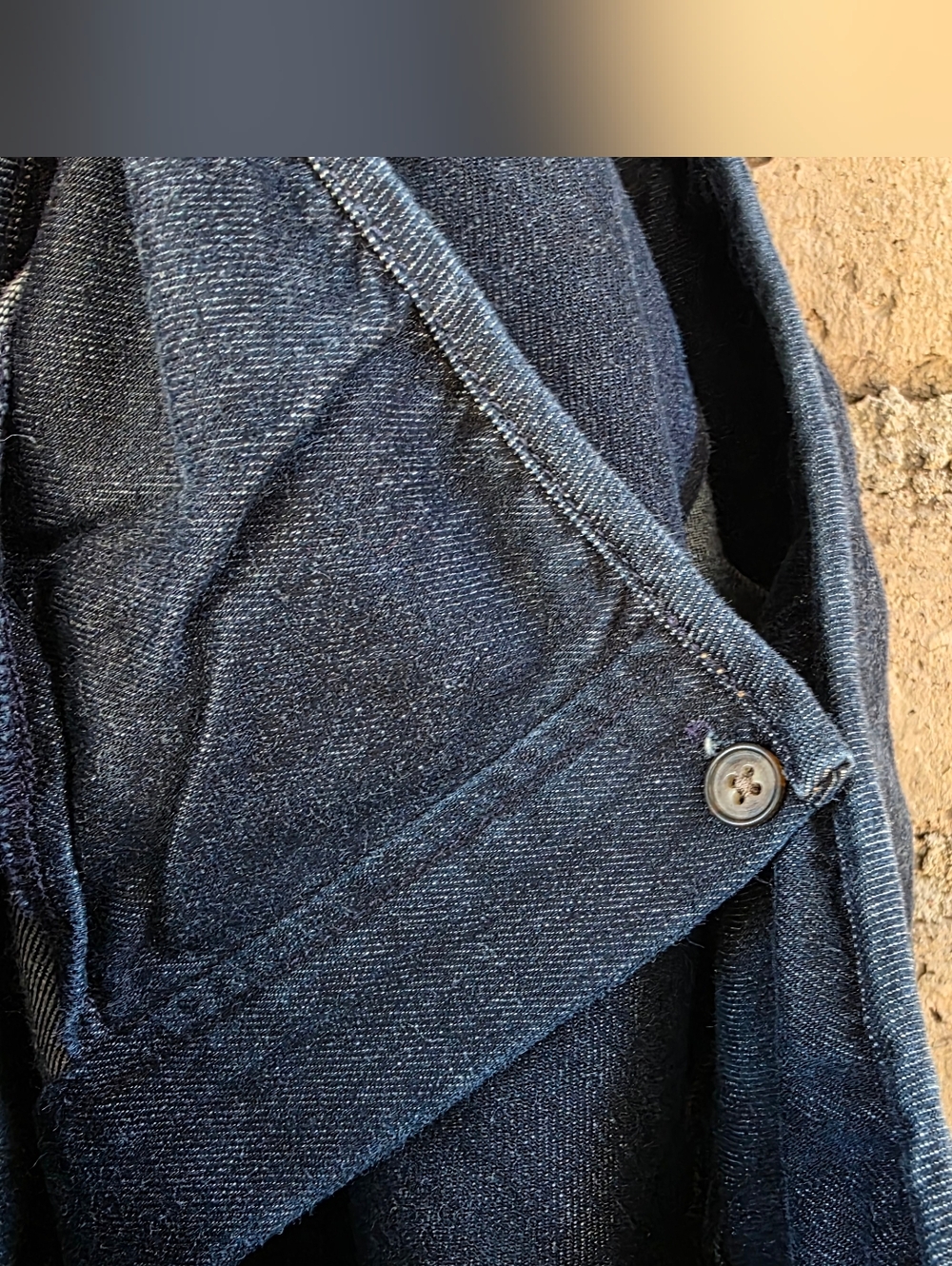 Polo Ralph Lauren Girls Denim Pleated Wrap Skirt - Size 12 (Fits Woman XXS/00) - Picture 9 of 10